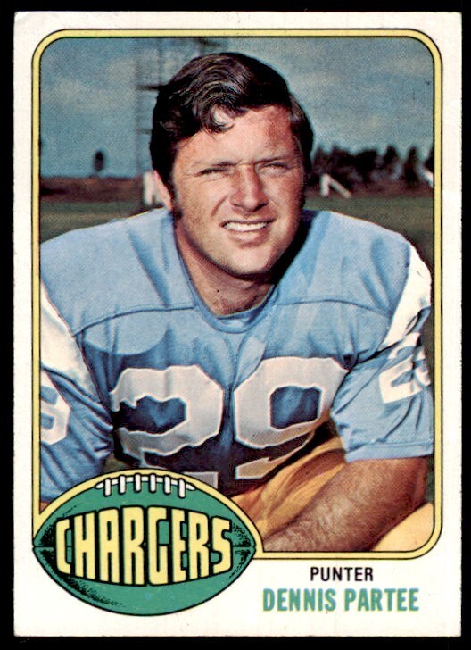 1976 Topps Dennis Partee Football Cards #387