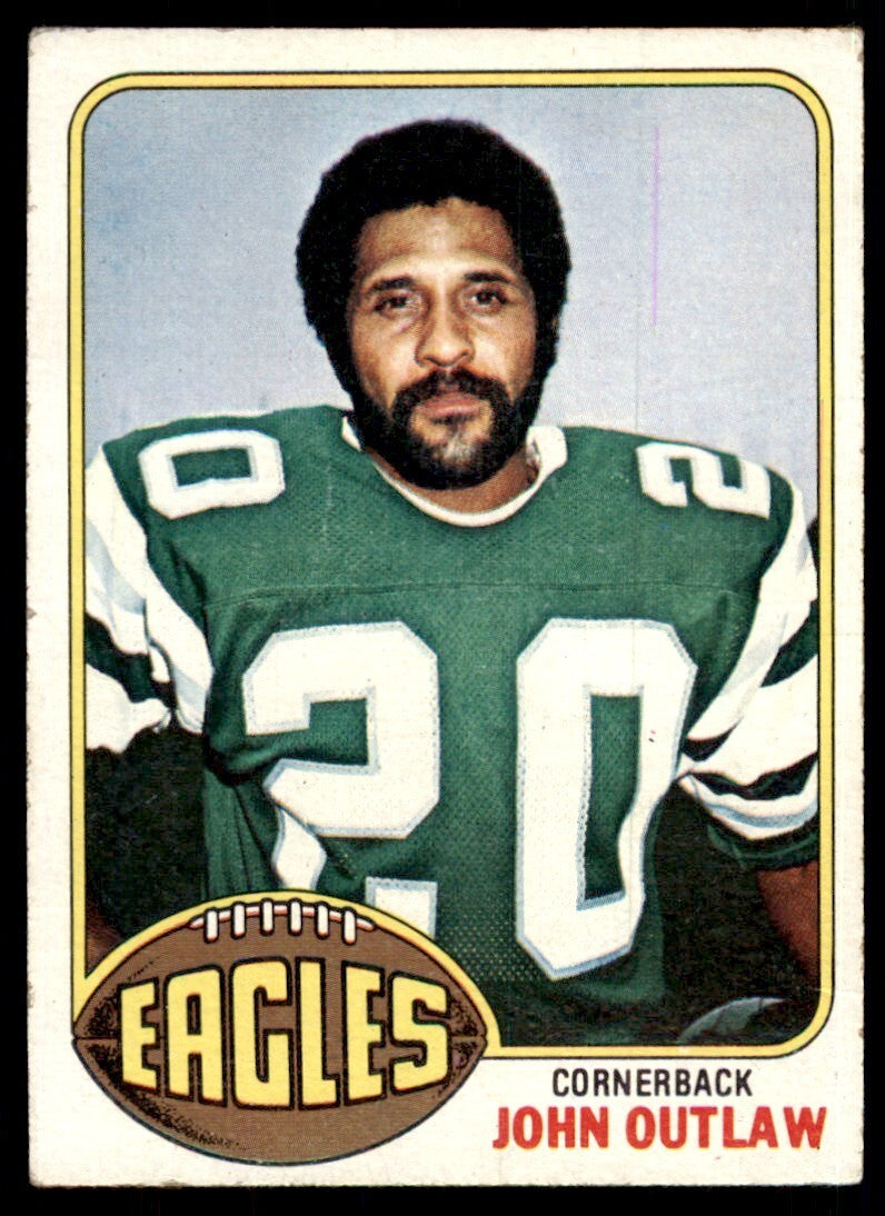1976 Topps John Outlaw Football Cards #181