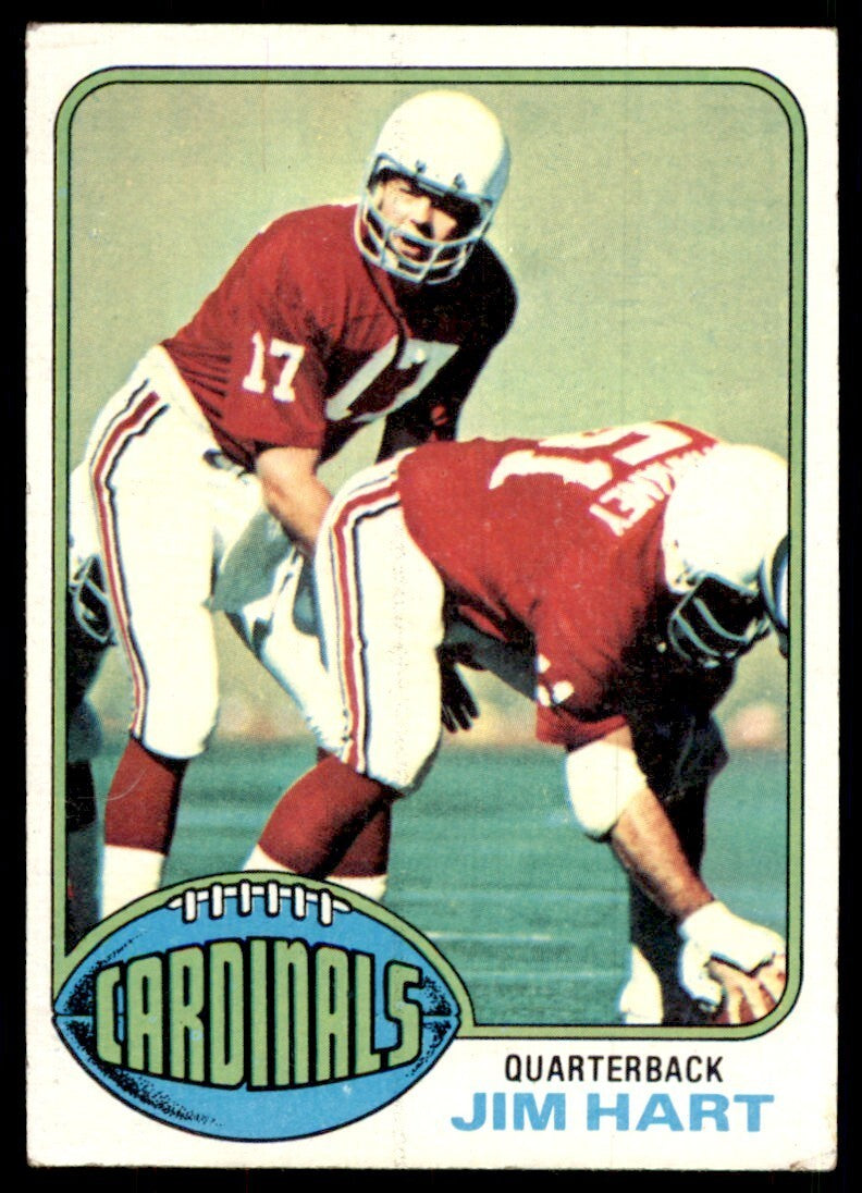 1976 Topps Jim Hart Football Cards #266