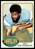 1976 Topps Russ Washington Football Cards #38