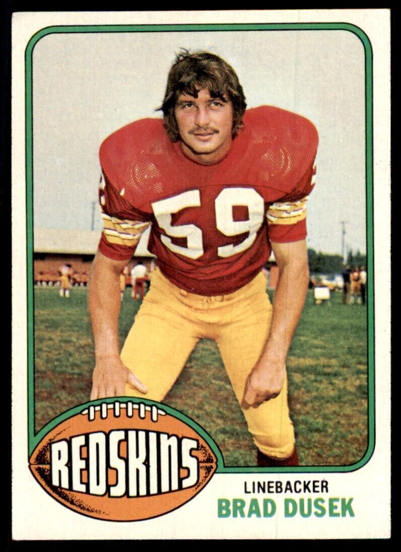 1976 Topps Brad Dusek Football Cards #31
