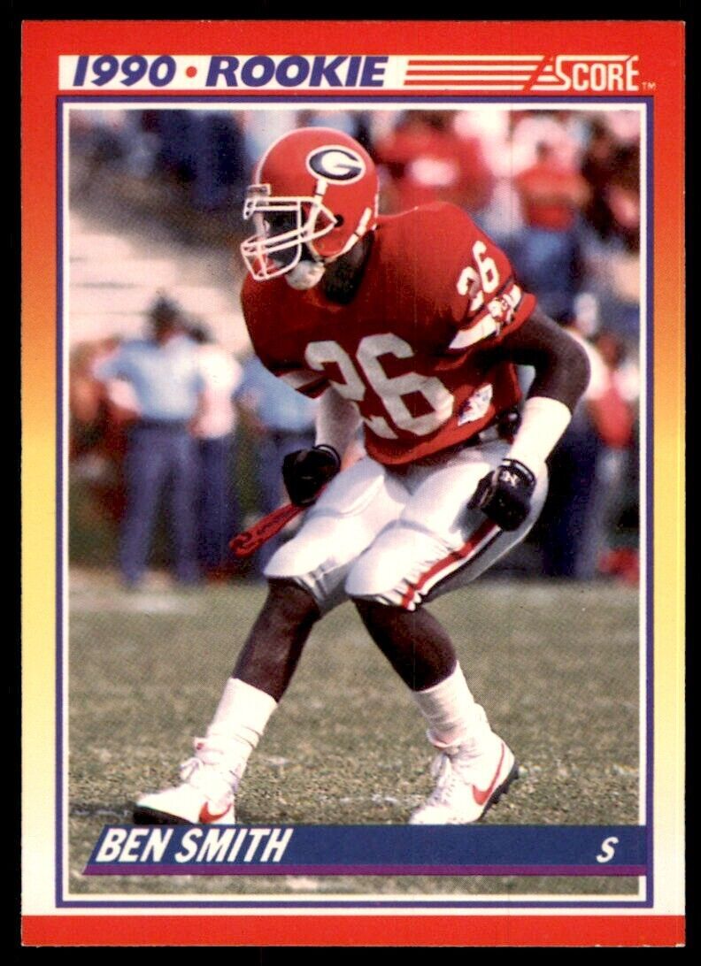 1990 Score Ben Smith Football Cards #310