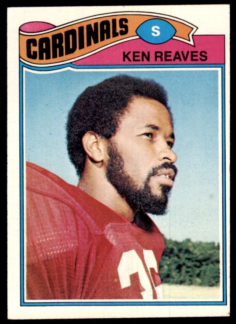 1977 Topps Ken Reaves Football Cards #461