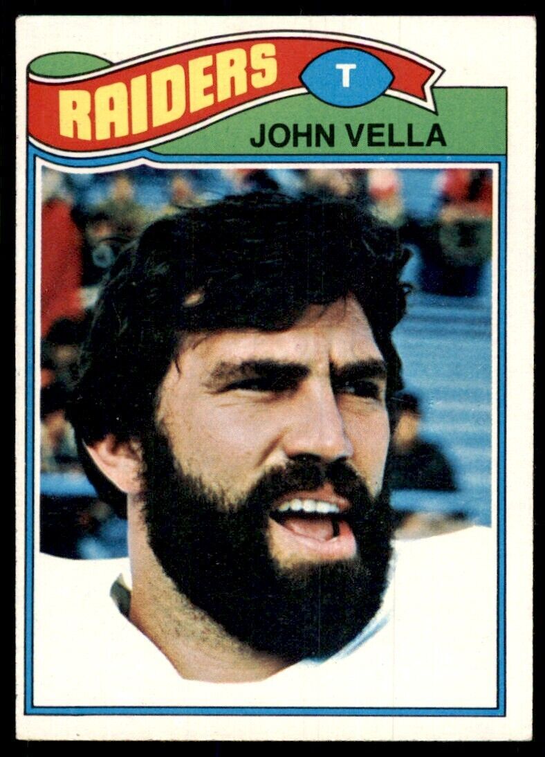 1977 Topps John Vella Football Cards #438