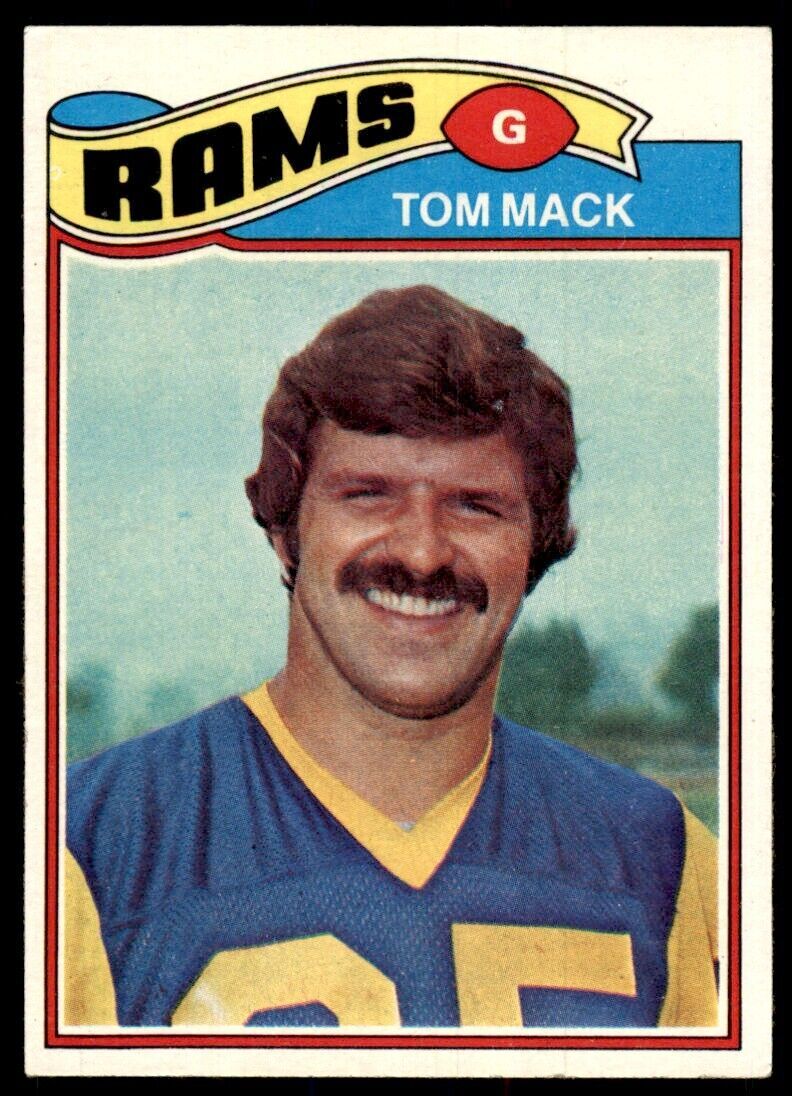 1977 Topps Tom Mack Football Cards #265
