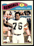 1977 Topps Vern Holland Football Cards #391