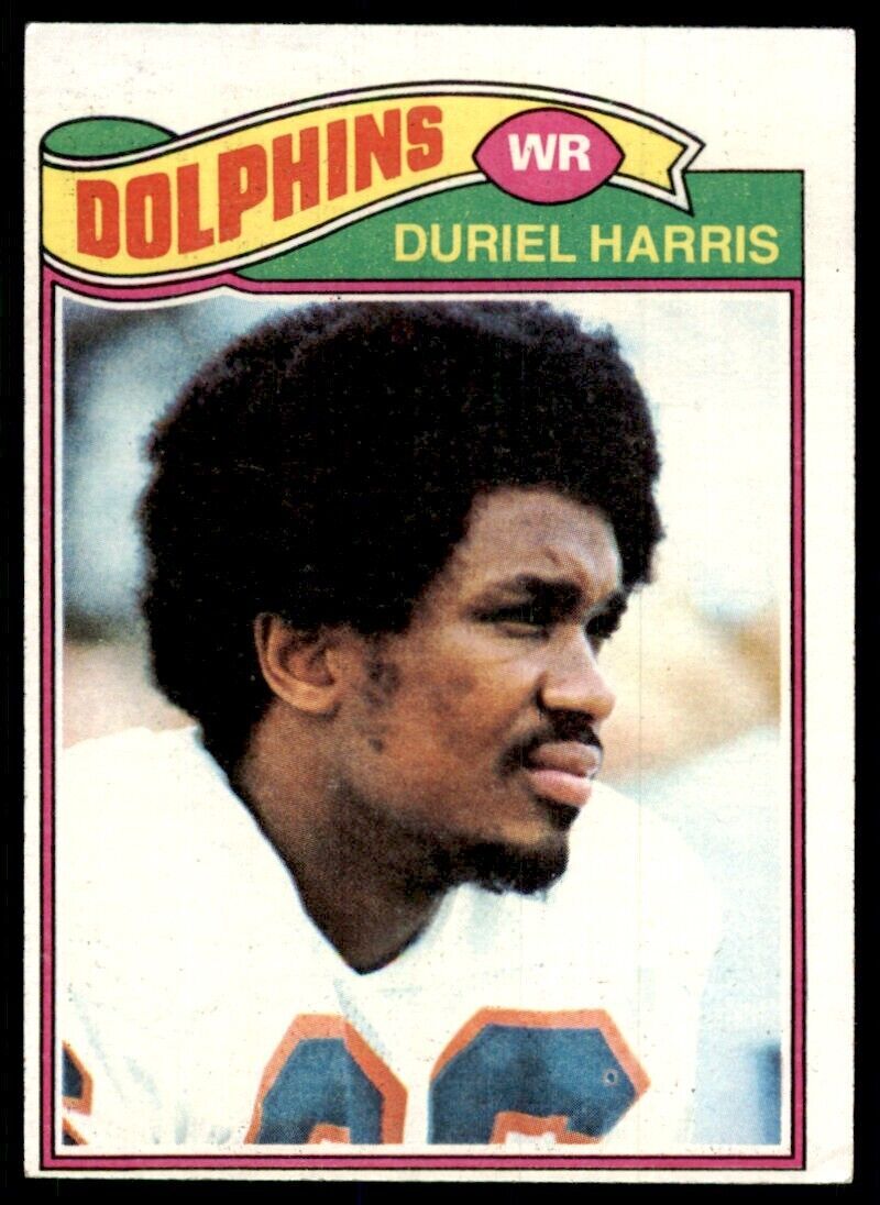 1977 Topps Duriel Harris Football Cards #119
