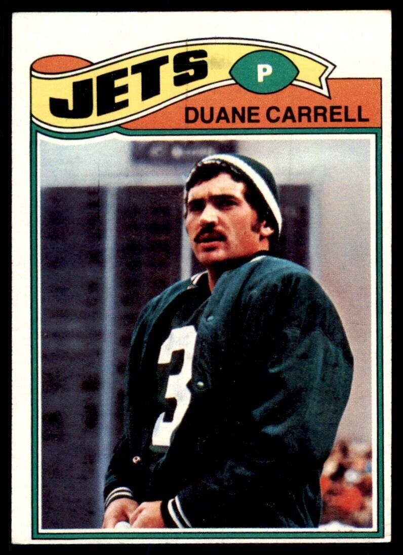1977 Topps Duane Carrell Football Cards #34