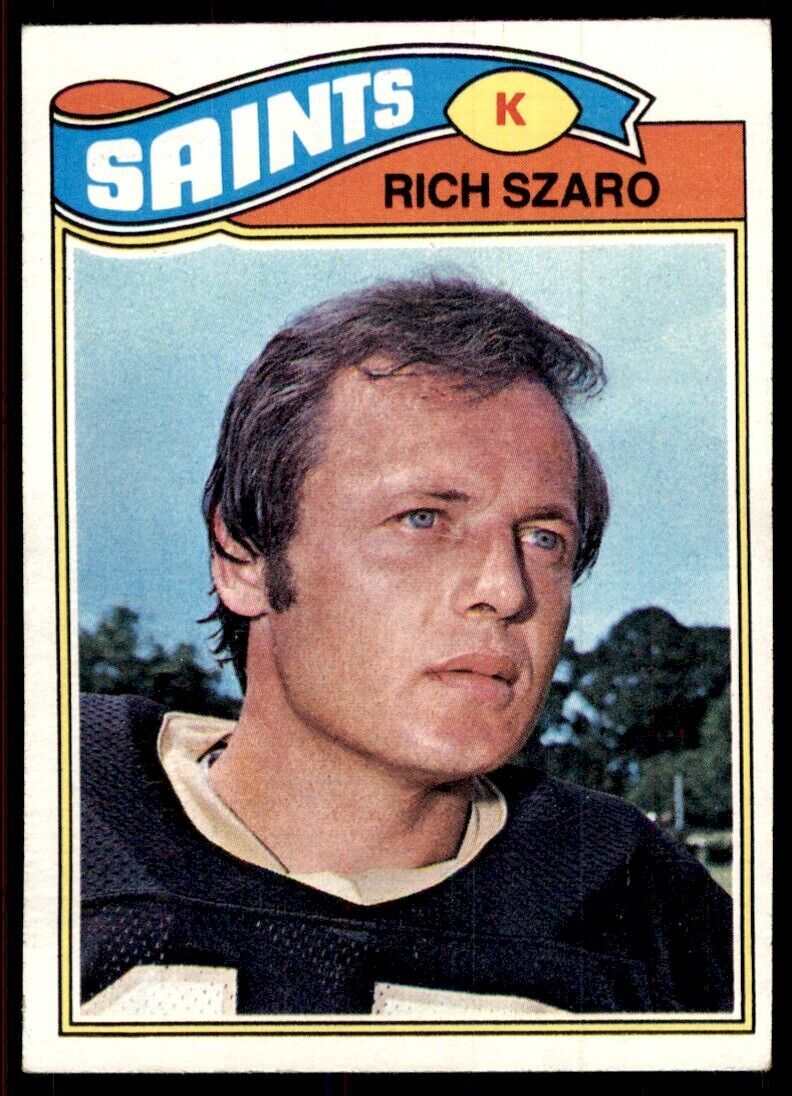 1977 Topps Rich Szaro Football Cards #182