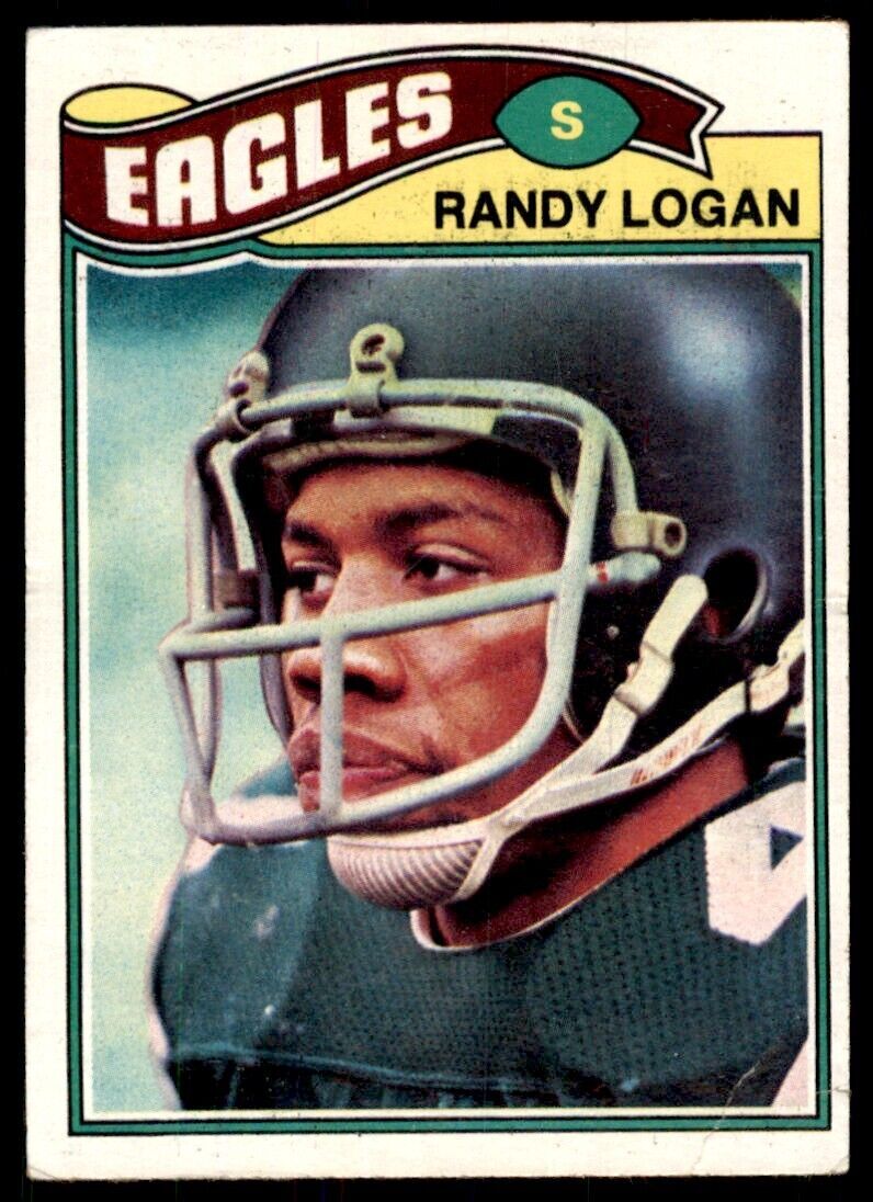 1977 Topps Randy Logan A Football Cards #498