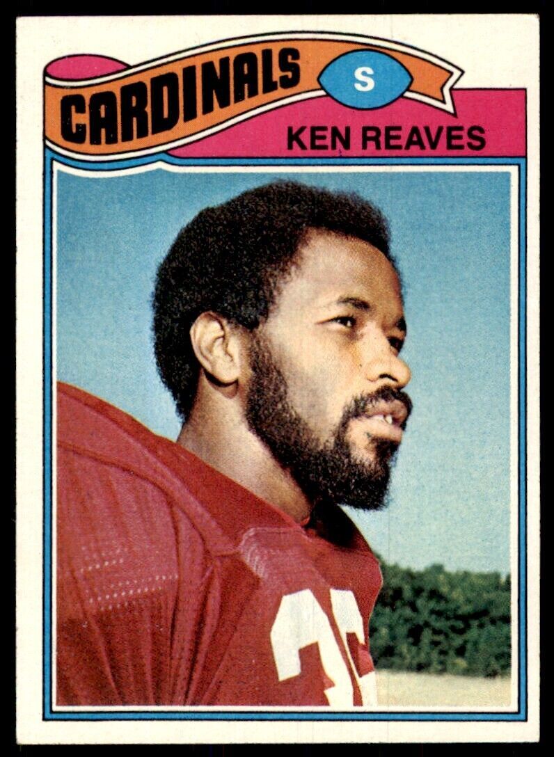 1977 Topps Ken Reaves A Football Cards #461