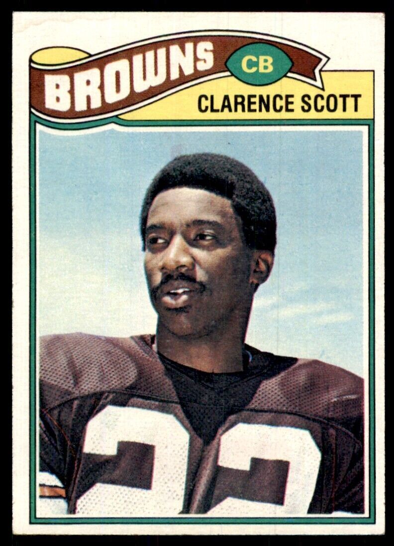1977 Topps Clarence Scott A Football Cards #238