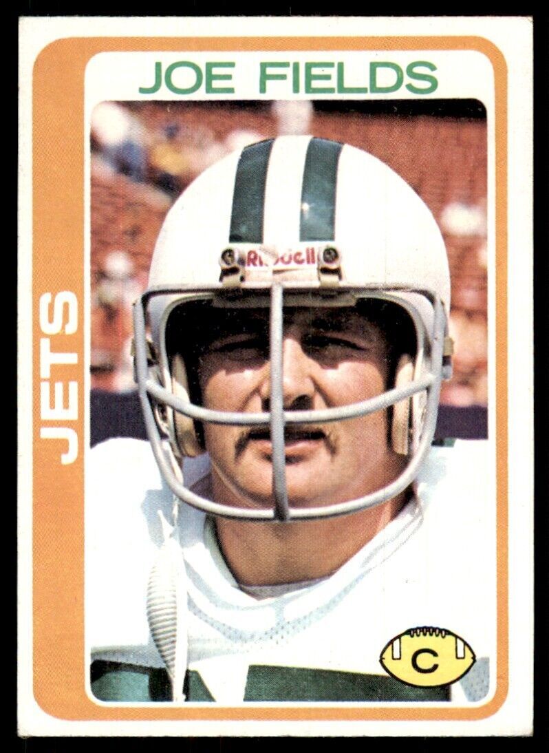 1978 Topps Joe Fields Football Cards #161