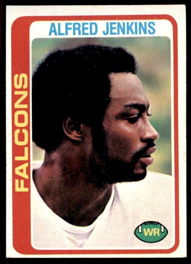 1978 Topps Alfred Jenkins Football Cards #423