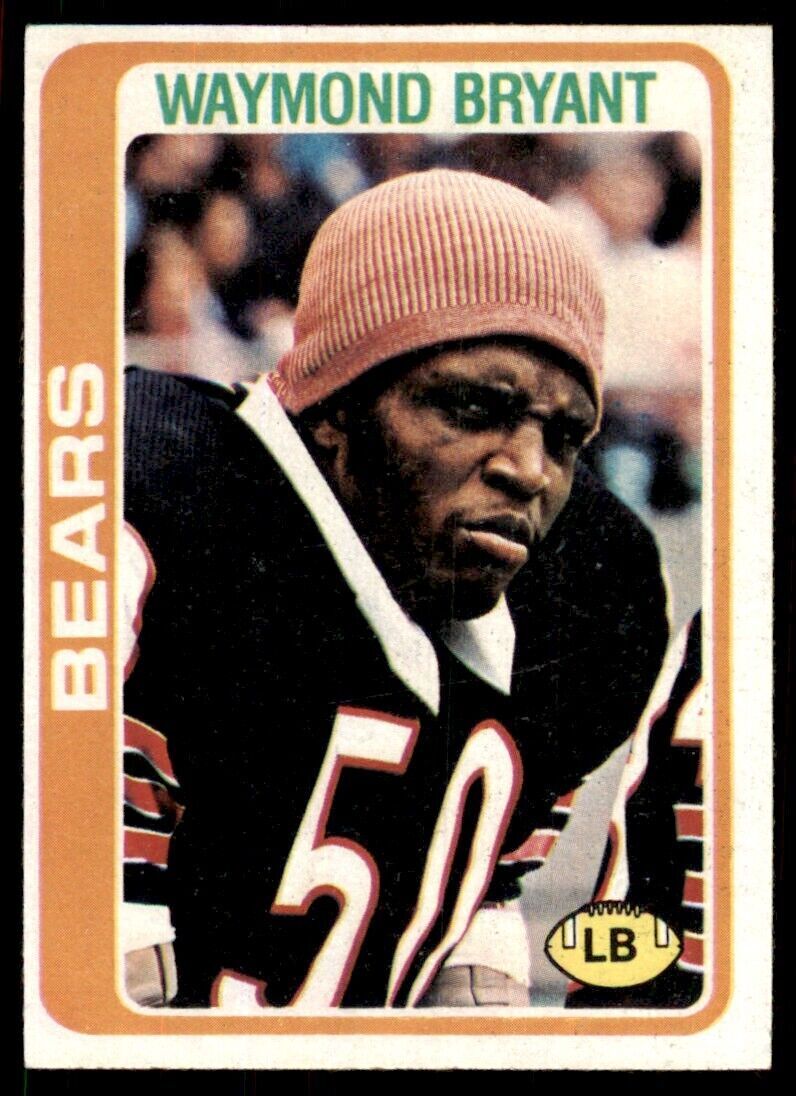 1978 Topps Waymond Bryant A Football Cards #359