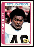 1978 Topps Pete Johnson Football Cards #434