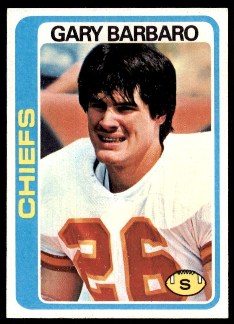 1978 Topps- Gary Barbaro C Football Cards #97