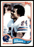 1982 Topps Rick Parros Football Cards #84