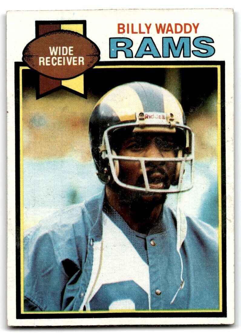 1979 Topps Billy Waddy Rookie ' Los Angeles Rams #498