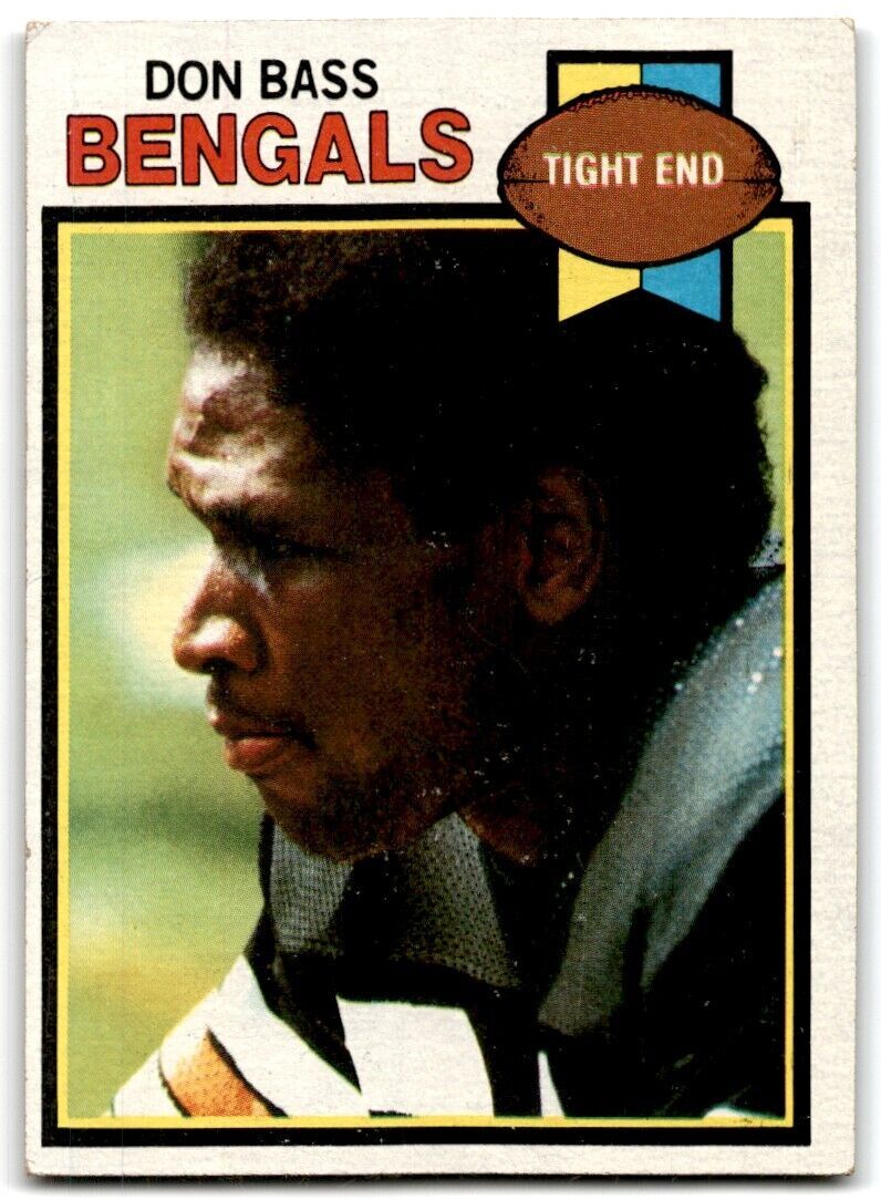1979 Topps Don Bass RC Bengals #414