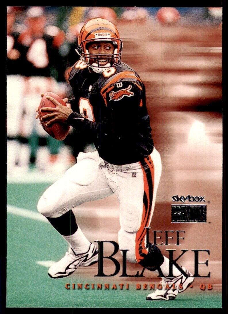 1999 SkyBox Premium Jeff Blake Football Cards #123