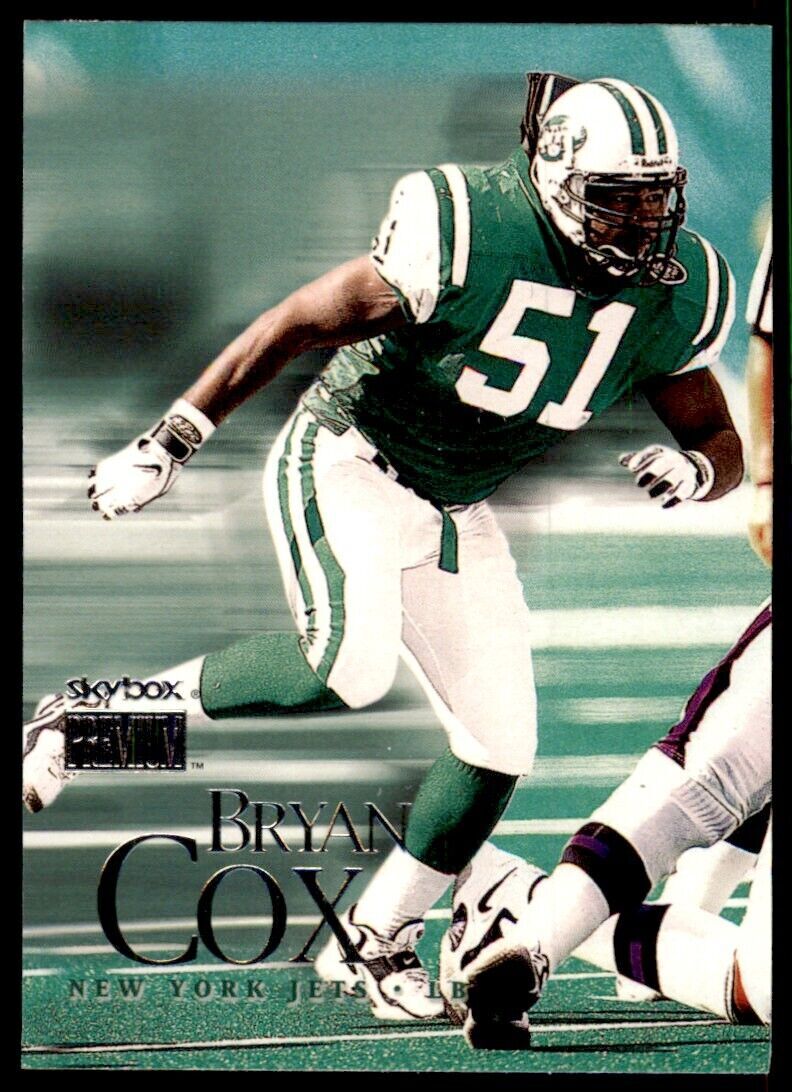 1999 SkyBox Premium Bryan Cox Football Cards #157