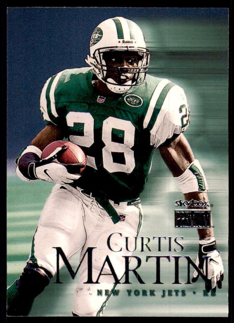 1999 SkyBox Premium Curtis Martin Football Cards #206