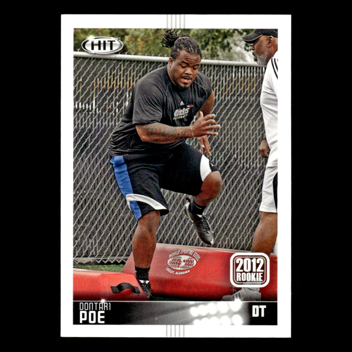 Dontari Poe #138 2012 SAGE HIT Memphis Tigers Football Card NFL NM