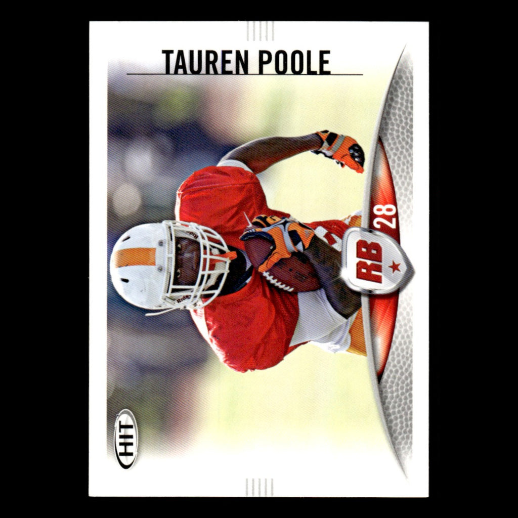 Tauren Poole #96 2012 SAGE HIT Tennessee Volunteers Football Card NFL NM