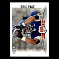 Eric Page #112 2012 SAGE HIT Toledo Rockets Football Card NFL NM