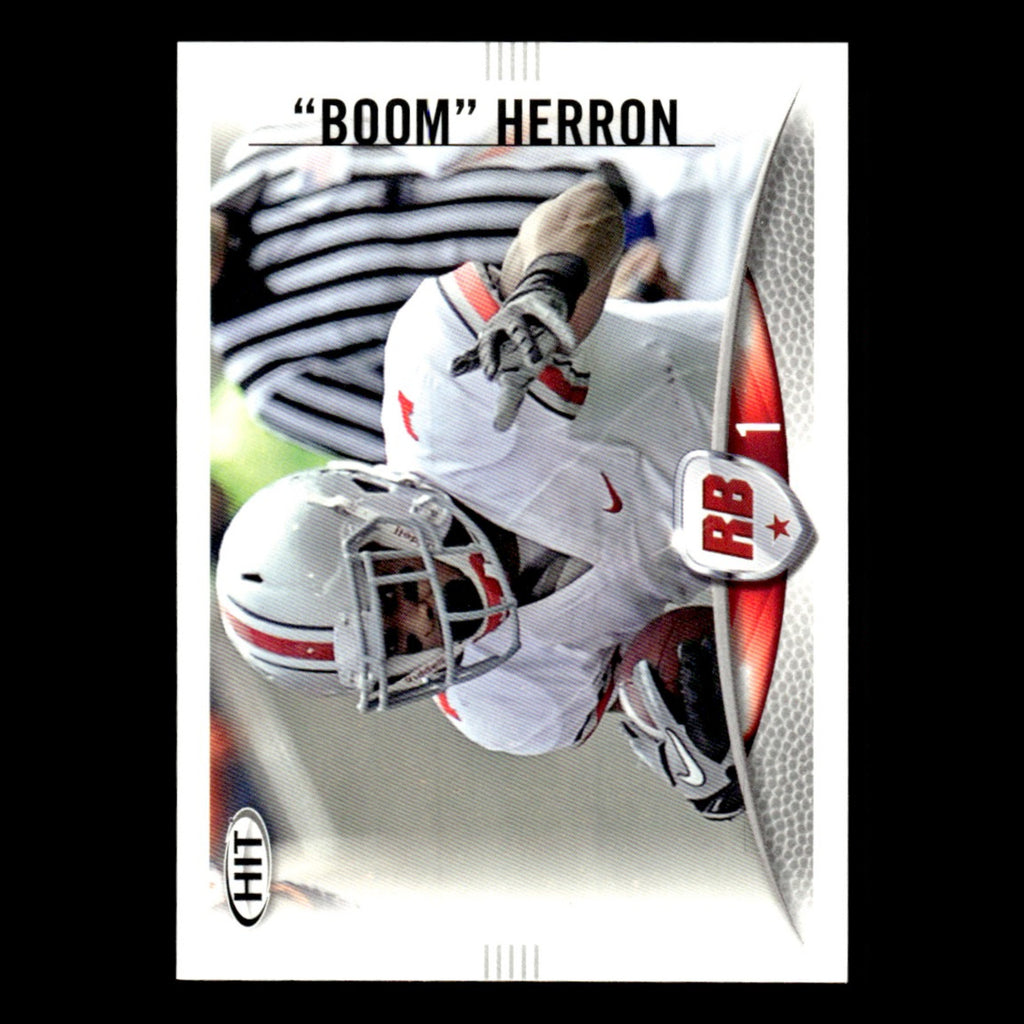 Dan Herron #91 2012 SAGE HIT Ohio State Buckeyes Football Card NFL NM