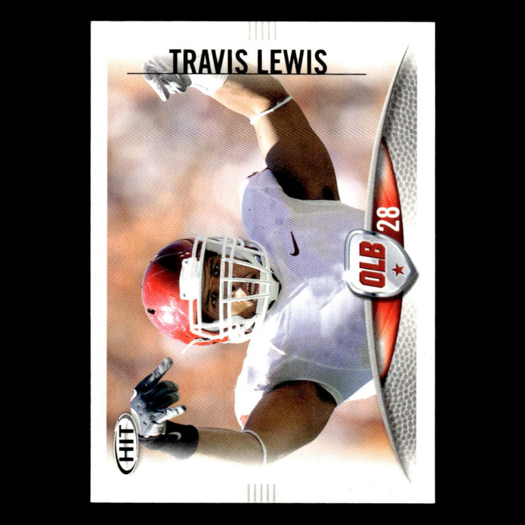 Travis Lewis #80 2012 SAGE HIT Oklahoma Sooners Football Card NFL NM