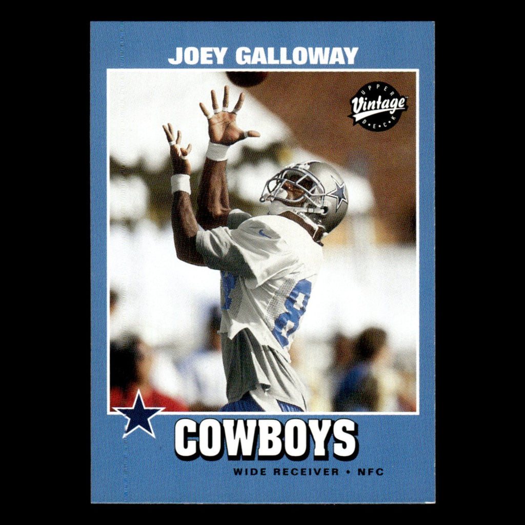 Joey Galloway #48 2001 Upper Deck Vintage Dallas Cowboys Football Card NFL NM