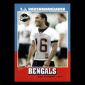 T.J. Houshmandzadeh Rookie #218 2001 Upper Deck Vintage Cincinnati Bengals Card