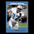 Johnnie Morton #62 2001 Upper Deck Vintage Detroit Lions Football Card NFL NM