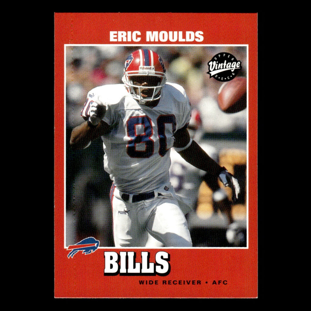 Eric Moulds #18 2001 Upper Deck Vintage Buffalo Bills Football Card NFL NM
