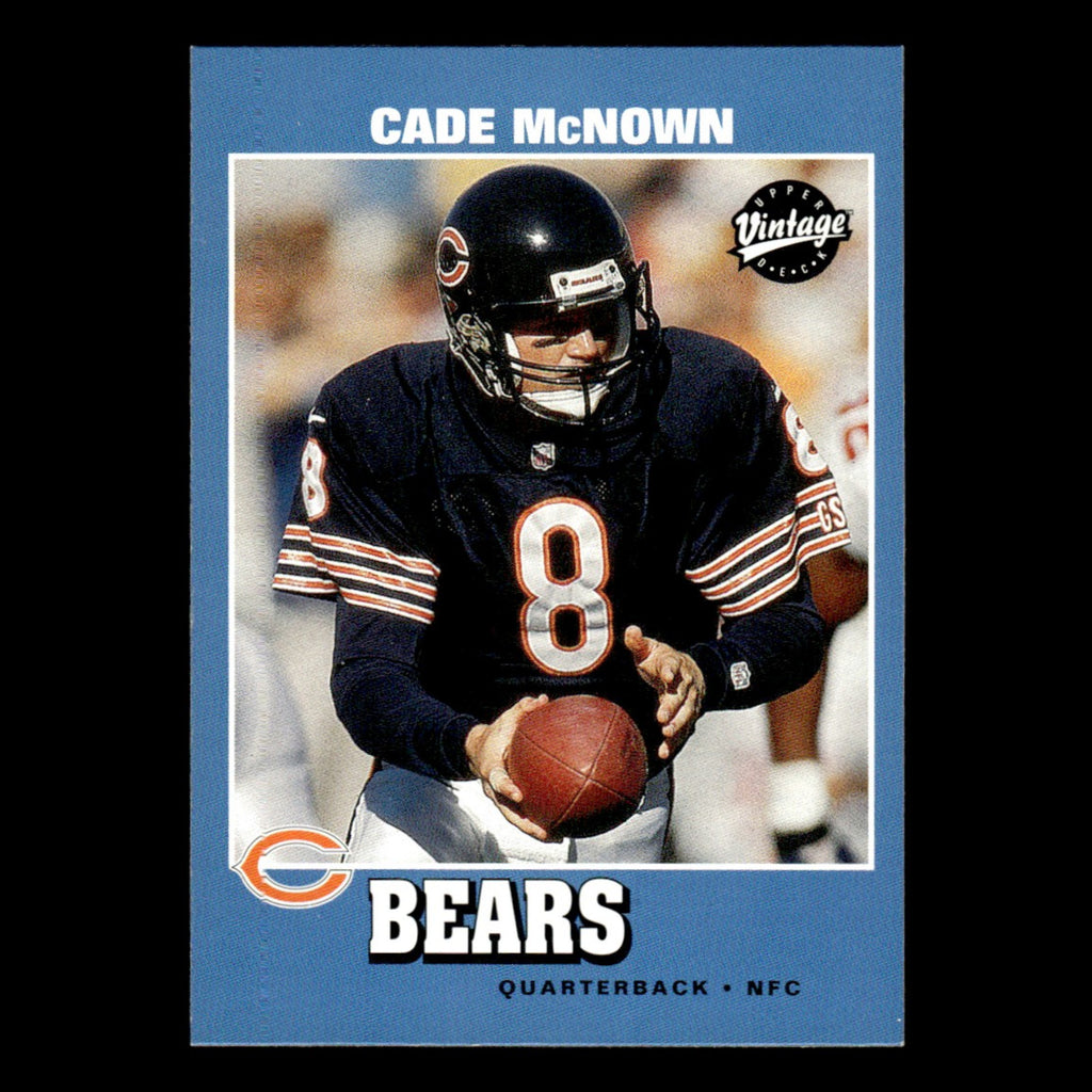 Cade McNown #28 2001 Upper Deck Vintage Chicago Bears Football Card NFL NM