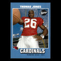 Thomas Jones #3 2001 Upper Deck Vintage Arizona Cardinals Football Card NFL NM