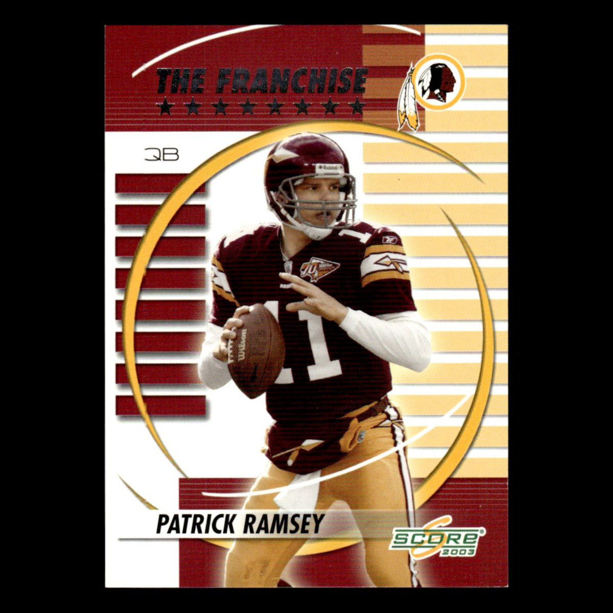 Patrick Ramsey #TF-32 2003 Score Washington Redskins Football Card NFL NM