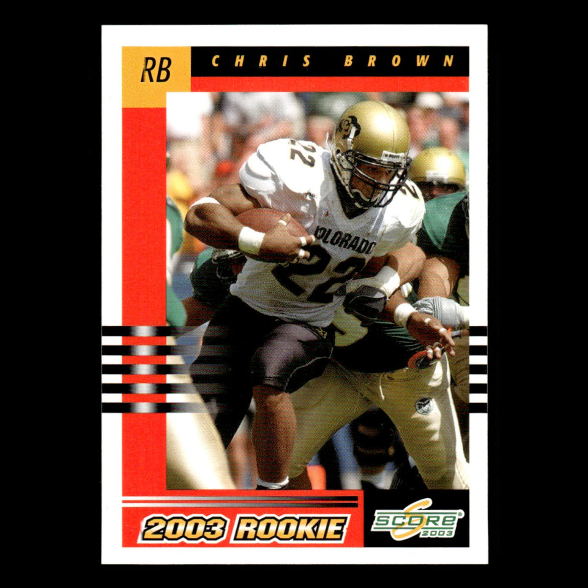 Chris Brown Rookie #288 2003 Score Tennessee Titans Football Card NFL NM