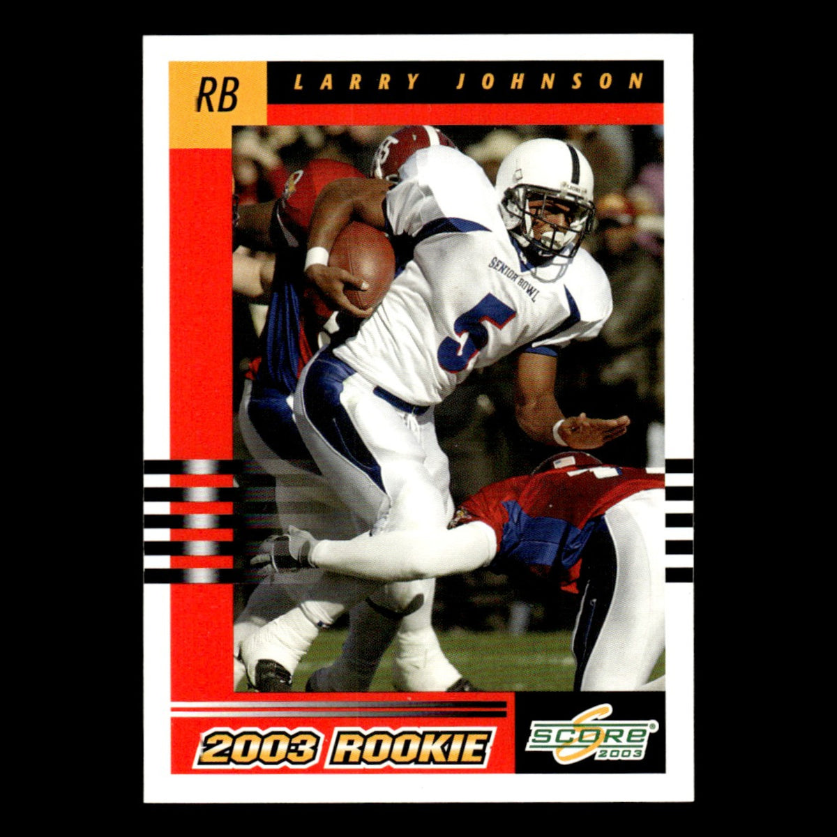 Larry Johnson Rookie #283 2003 Score Kansas City Chiefs Football Card NFL NM