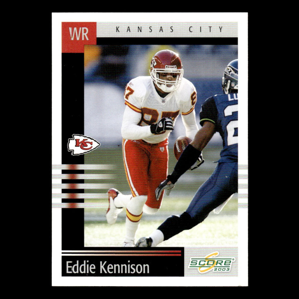 Eddie Kennison #69 2003 Score Kansas City Chiefs Football Card NFL NM