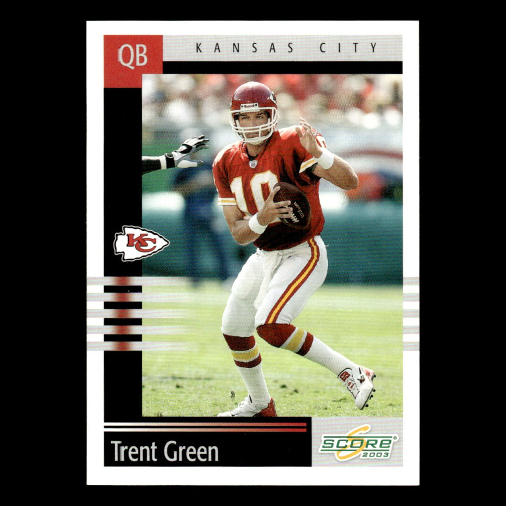 Trent Green #67 2003 Score Kansas City Chiefs Football Card NFL NM