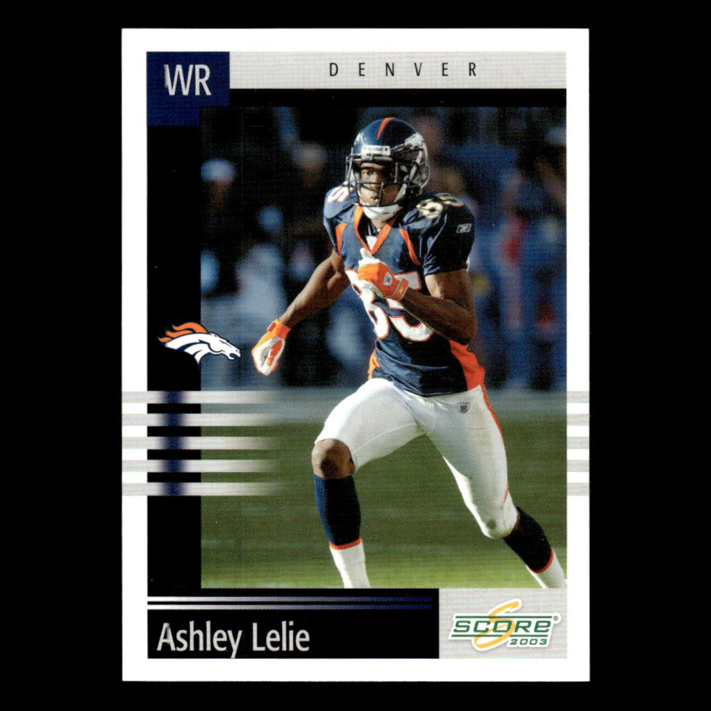Ashley Lelie #37 2003 Score Denver Broncos Football Card NFL NM