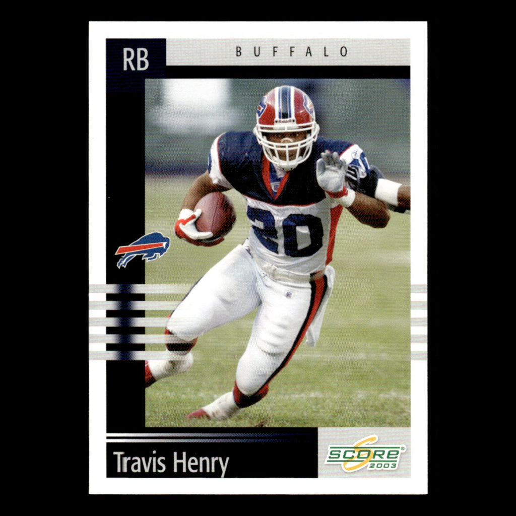 Travis Henry #13 2003 Score Buffalo Bills Football Card NFL NM