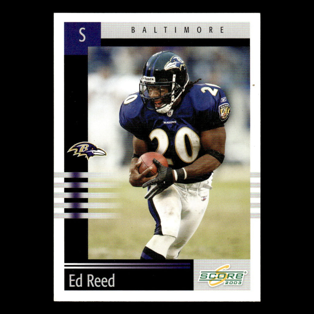 Ed Reed #7 2003 Score Baltimore Ravens Football Card NFL NM