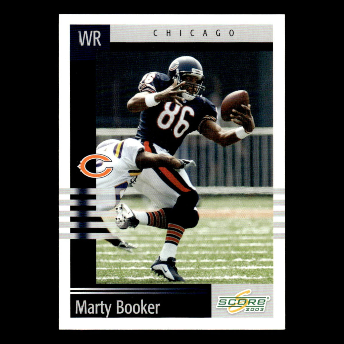 Marty Booker #164 2003 Score Chicago Bears Football Card NFL NM