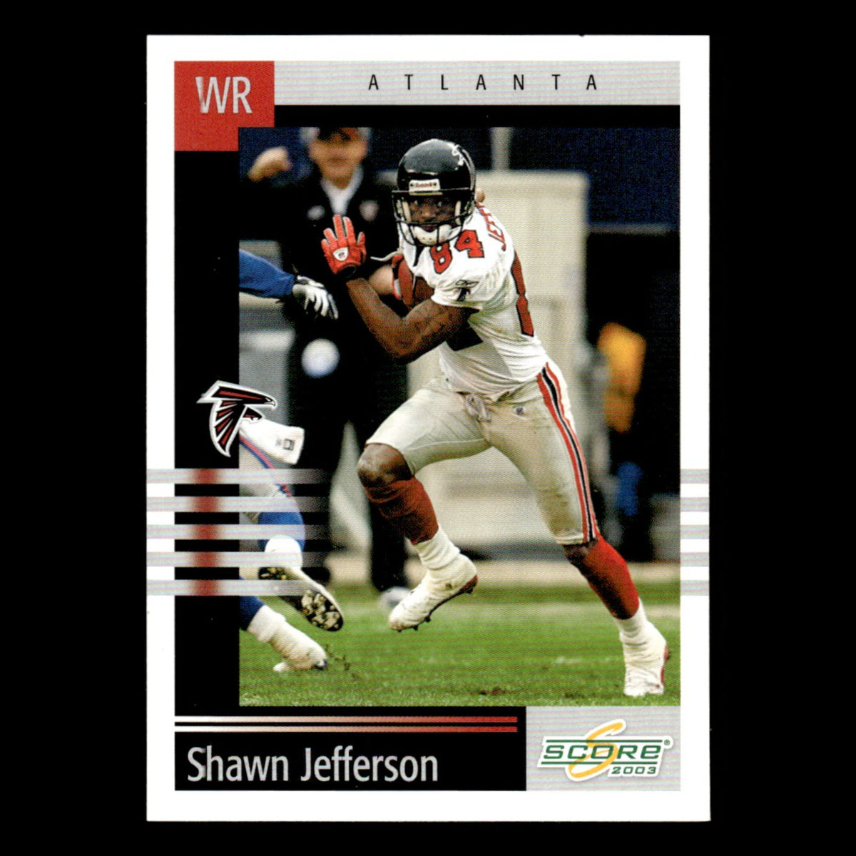 Shawn Jefferson #153 2003 Score Atlanta Falcons Football Card NFL NM