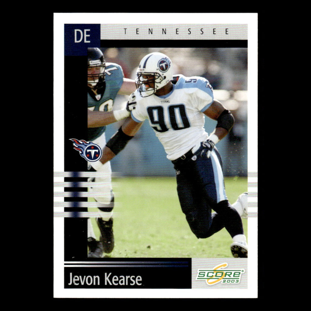 Jevon Kearse #135 2003 Score Tennessee Titans Football Card NFL NM