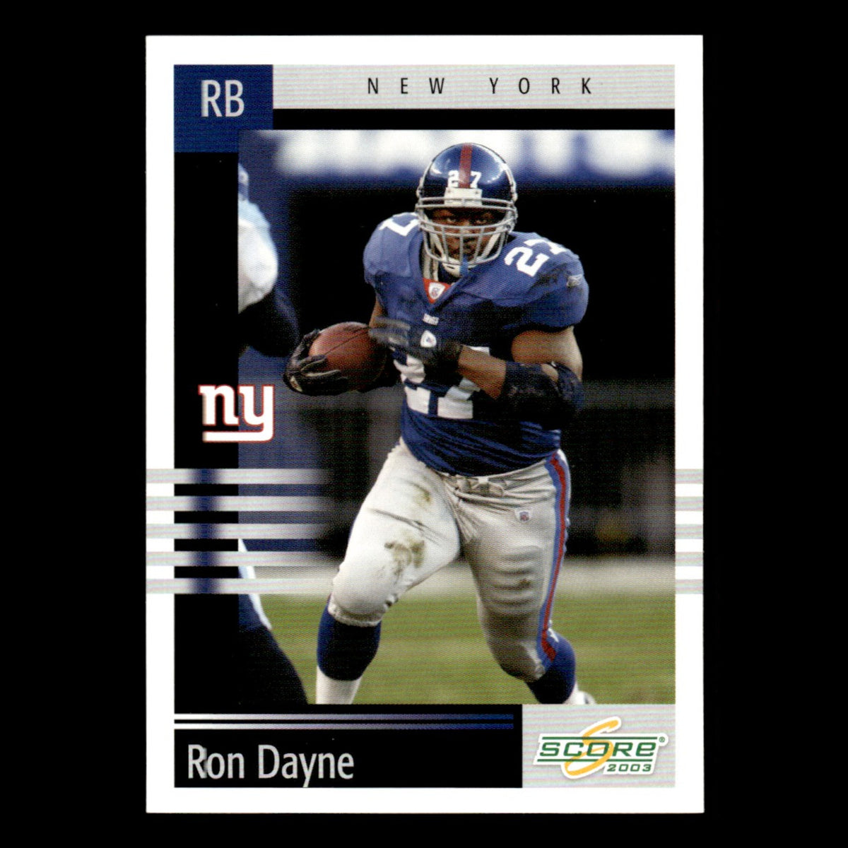 Ron Dayne #217 2003 Score New York Giants Football Card NFL NM